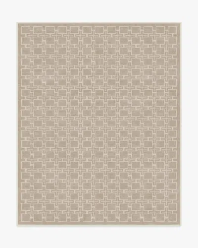 Ruggable Fletcher Neutral Flatwoven Rug In Black