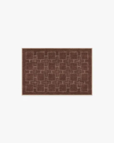 Ruggable Fletcher Rust Flatwoven Rug In Multi