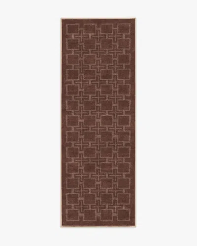 Ruggable Fletcher Rust Flatwoven Rug In Multi