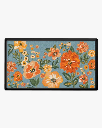 Ruggable Florentina Multicolor Large Doormat In Blue