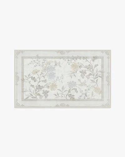 Ruggable Florian Soft Grey Flatwoven Rug In Gray