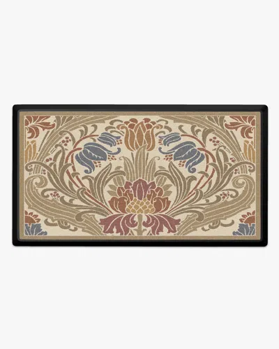 Ruggable Flourish Cream Large Doormat By Liberty In Multi