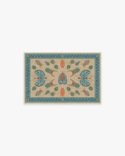 Ruggable Flutterby Multicolor Flatwoven Rug By Iris Apfel