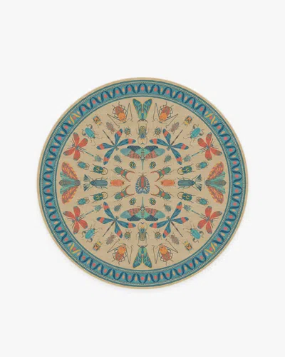 Ruggable Flutterby Multicolor Flatwoven Rug By Iris Apfel