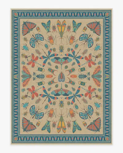 Ruggable Flutterby Multicolor Flatwoven Rug By Iris Apfel In Animal Print