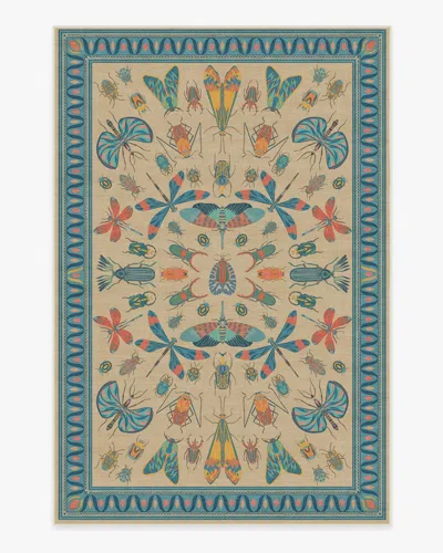 Ruggable Flutterby Multicolor Flatwoven Rug By Iris Apfel