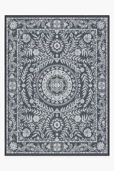 Ruggable Fontaine Black Outdoor Rug In Animal Print