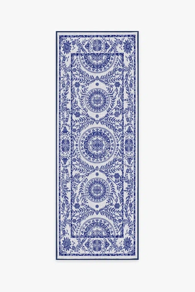 Ruggable Fontaine Delft Blue Outdoor Rug