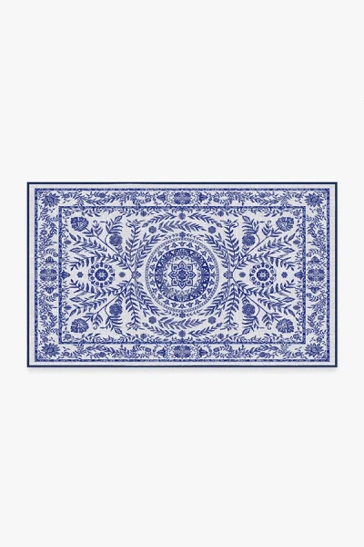 Ruggable Fontaine Delft Blue Outdoor Rug