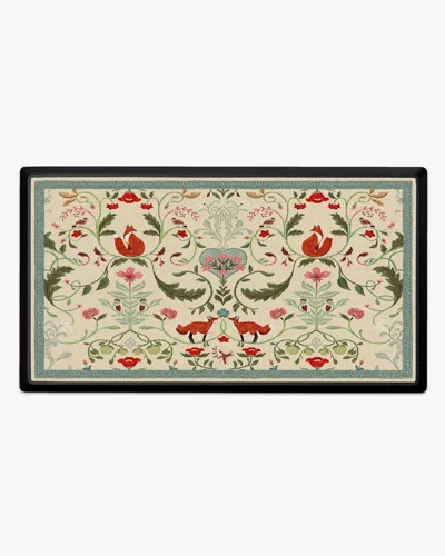 Ruggable Foxfen Cream Large Doormat In Gray