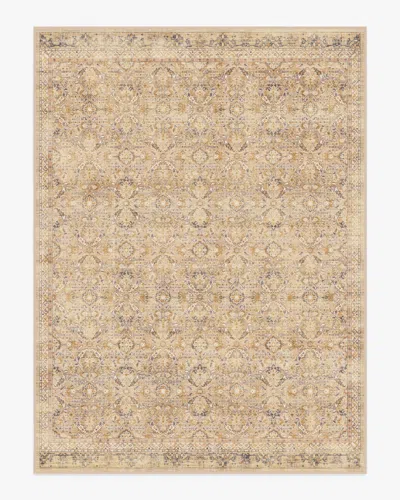 Ruggable Frances Sandstone Flatwoven Rug In Brown