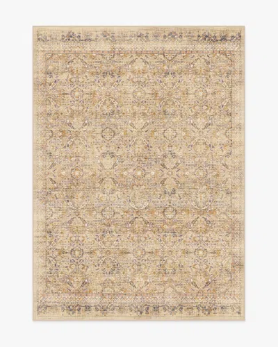 Ruggable Frances Sandstone Flatwoven Rug In Brown