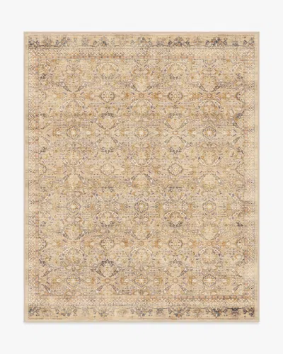 Ruggable Frances Sandstone Flatwoven Rug In Brown