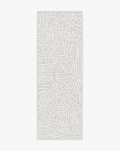 Ruggable Freestyle Pearl Flatwoven Rug By Keith Haring In White