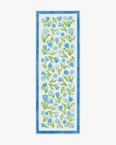 Ruggable Garden Party Blue Flatwoven Rug By Mrs. Alice
