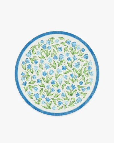 Ruggable Garden Party Blue Flatwoven Rug By Mrs. Alice