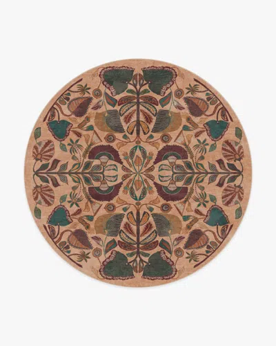 Ruggable Georgia Kaleidoscope Flatwoven Rug By Justina Blakeney In Brown