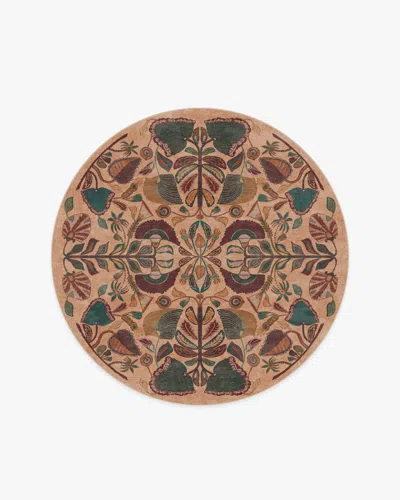 Ruggable Georgia Kaleidoscope Flatwoven Rug By Justina Blakeney In Brown