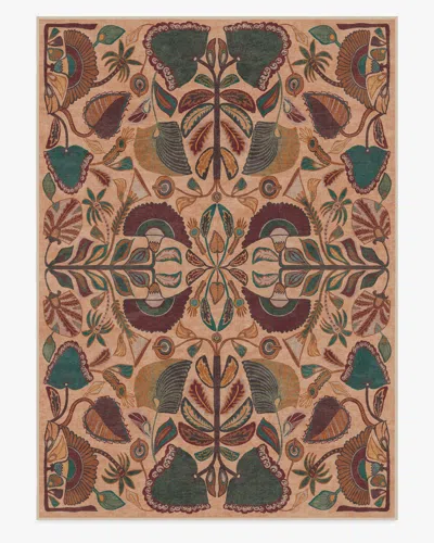 Ruggable Georgia Kaleidoscope Flatwoven Rug By Justina Blakeney In Brown