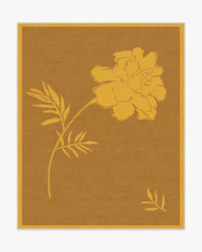 Ruggable Golden Marigold Flatwoven Rug By The Local Project In Yellow