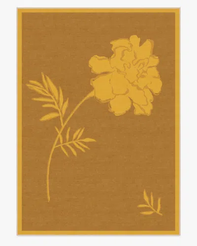 Ruggable Golden Marigold Flatwoven Rug By The Local Project In Yellow