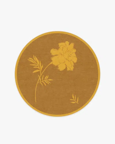 Ruggable Golden Marigold Flatwoven Rug By The Local Project In Yellow