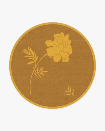Ruggable Golden Marigold Flatwoven Rug By The Local Project In Yellow
