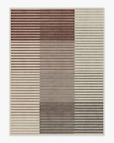 Ruggable Gradasi Sumac Flatwoven Rug In Brown
