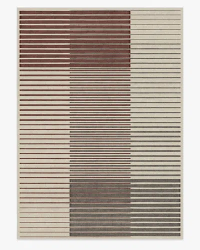 Ruggable Gradasi Sumac Flatwoven Rug In Brown