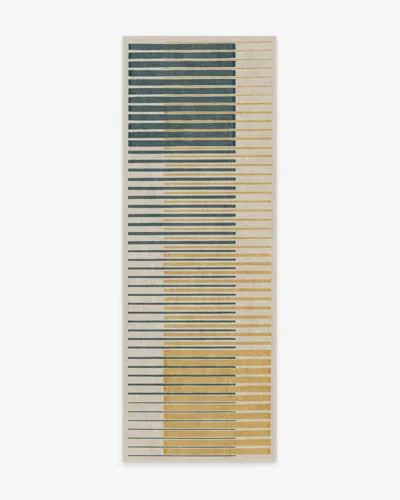 Ruggable Gradasi Teal Quartz Flatwoven Rug In Blue
