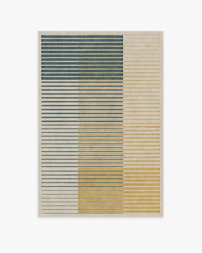 Ruggable Gradasi Teal Quartz Flatwoven Rug In Blue