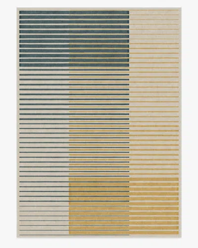 Ruggable Gradasi Teal Quartz Flatwoven Rug In Multi