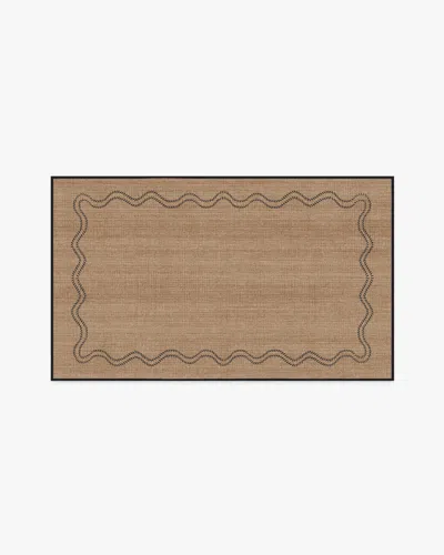 Ruggable Halyard Natural Re-jute Rug In Brown