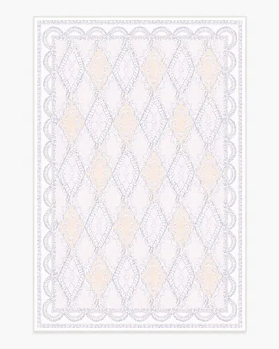 Ruggable Happy Birthday Popo Cream & Rose Flatwoven Rug By Humberto Leon In Multi