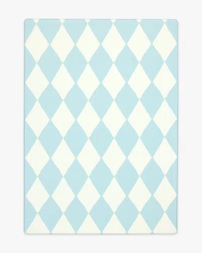 Ruggable Happy Harlequin Pastel Blue Play Mat