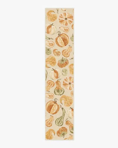 Ruggable Harvest Veggies Cream Multicolor Flatwoven Rug In Neutral