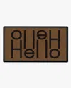 Ruggable Hello Large Doormat In Multi