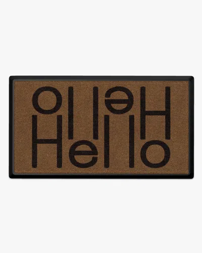 Ruggable Hello Large Doormat In Multi