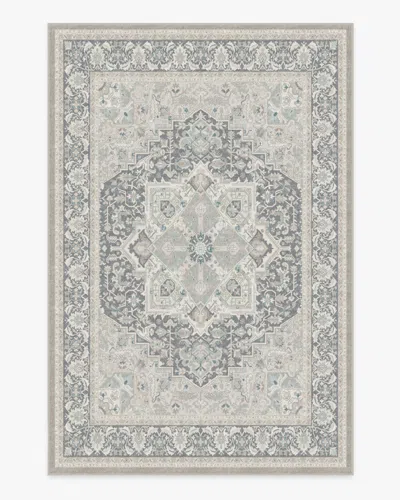 Ruggable Hendesi Heriz Abalone Flatwoven Rug In Gray