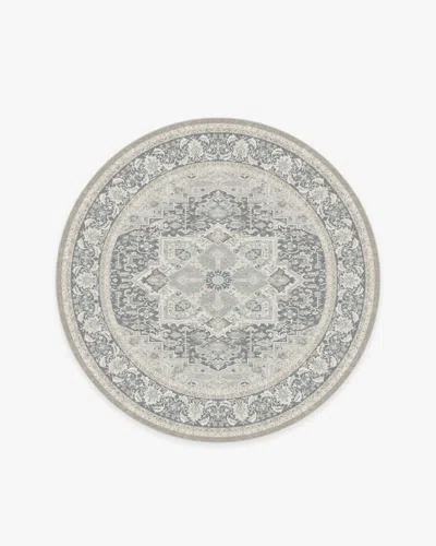 Ruggable Hendesi Heriz Abalone Flatwoven Rug In Gray