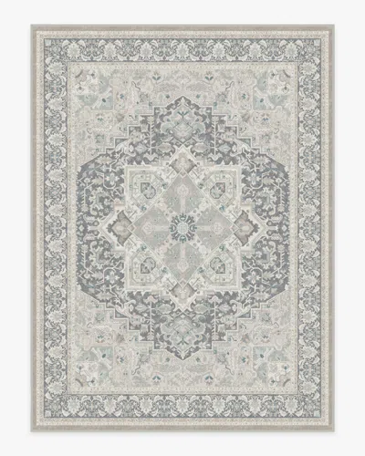 Ruggable Hendesi Heriz Abalone Flatwoven Rug In Gray