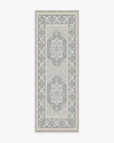 Ruggable Hendesi Heriz Abalone Flatwoven Rug In Gray