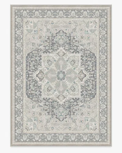Ruggable Hendesi Heriz Abalone Flatwoven Rug In Gray