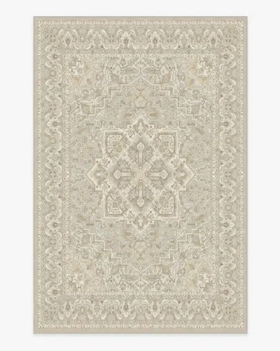 Ruggable Hendesi Heriz Cream Flatwoven Rug In Brown