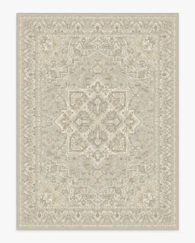 Ruggable Hendesi Heriz Cream Flatwoven Rug In Brown
