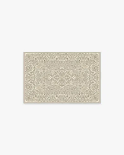 Ruggable Hendesi Heriz Cream Flatwoven Rug In Brown
