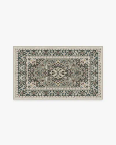 Ruggable Hendesi Heriz Sage Flatwoven Rug In Blue
