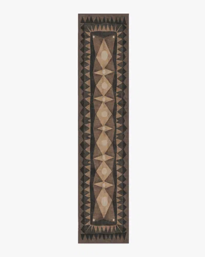 Ruggable Hilma Charcoal Flatwoven Rug By Justina Blakeney In Brown