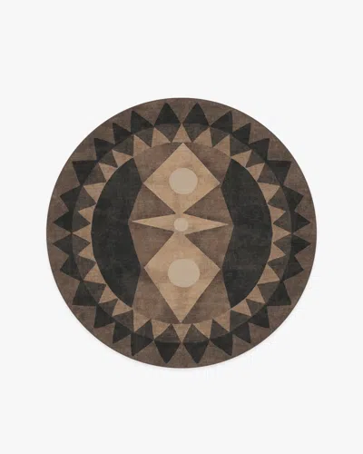 Ruggable Hilma Charcoal Flatwoven Rug By Justina Blakeney In Brown
