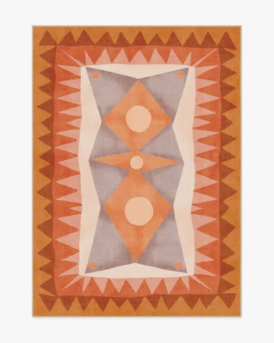 Ruggable Hilma Papaya Outdoor Rug By Justina Blakeney In Multi